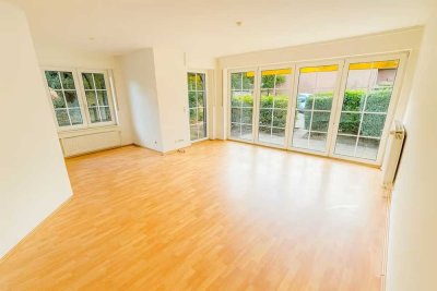 Idyllische Erdgeschosswohnung in ruhiger Lage (3-ZKB)