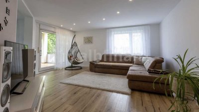 Raum für Leben und Arbeiten • Ihre moderne Wohnung mit zwei Balkonen und Garage