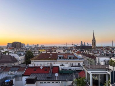 Private Penthouse Residenz mit Skyline View über Wien nächst Stadtpark, Wien Mitte und Rochusmarkt!