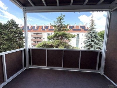 Neu renovierte 2 Zimmer Wohnung mit ruhiger Loggia