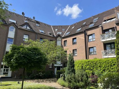 Helle 2-Zimmer-Maisonette-Wohnung mit kleiner Terrasse in Neuss-Grimlinghausen