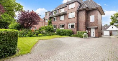 Eigentumswohnung im Villenviertel mit Westbalkon und Garage