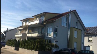 Sehr schöne 3-Zimmer-Souterrainwohnung  mit Terrasse in Linkenheim-Hochstetten