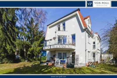 Aktuell vermietet & dennoch flexibel: ca. 99 qm Erdgeschosswohnung mit Terrasse & Souterrain!