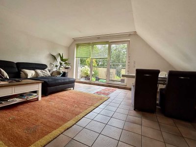 Wohnen im Grünen: Lichtdurchflutete 4-Zimmerwohnung mit Balkon und Garage in Haltern-Sythen