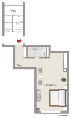 Stilvolle 1-Zimmer-Wohnung in Sindelfingen