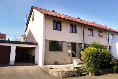 Charmantes REH (Erbpacht) in ruhiger Lage von Neckarsulm - 100 m² Wf., Garage und großer Garten