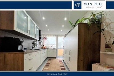 Kernsanierte 4,5 Zimmer Wohnung mit Balkon und Garage
