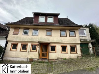 Sanierungsbedürftiges Ein- bis Zweifamilienhaus in Lautenthal im Harz
