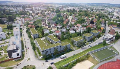 MODERNE &amp; TOP AUSGESTATTETE NEUBAUWOHNUNG MIT BALKON IN ZENTRALER LAGE IN RIED/INNKREIS!