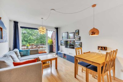 Stadtnahe Ruheoase: 2 Ebenen, Balkon mit Grünblick - ca. 80 m² Wohn-/Nutzfläche!