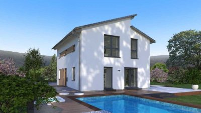 EINFAMILIENHAUS MIT VERSETZTEM PULTDACH