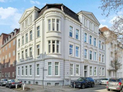 Großzügige 3-Zimmer-Altbauwohnung mit Balkon in bester Lage von Hannover-Südstadt
