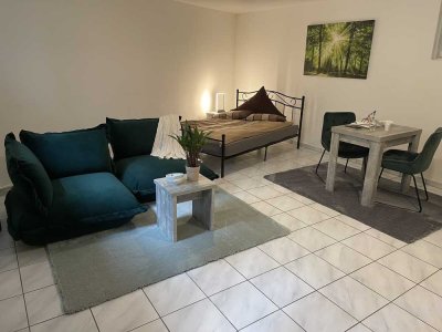 ZWEITWOHNSITZ: Möbliertes Apartment an Wochenend-Heimfahrer zu  vermieten. Nur für 1 Person. 42,38qm