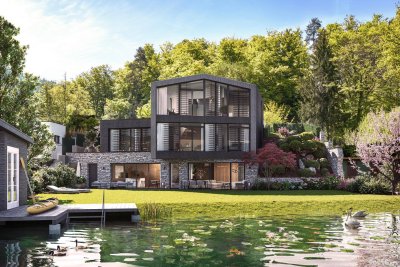 Traumhafte Neubauvilla in erster Reihe am Wörthersee
