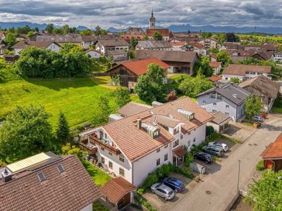 Vogtareuth: Ruhige und gepflegte 4-Zimmer Wohnung sofort bezugsfähig