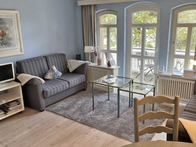 Strandnahe Wohnung mit Westbalkon