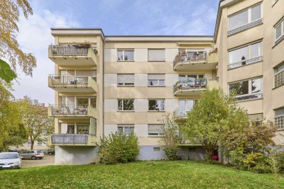 Gepflegte 2-Zimmer-Wohnung mit Balkon in Handschuhsheim