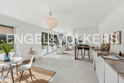 Atemberaubende 4-Zimmer-Neubau-Wohnung mit Garten in Bad Homburg