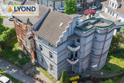 Charmante Maisonette-Eigentumswohnung über 2 Etagen mit Dachterrasse und Balkon in Duisburg-Hamborn
