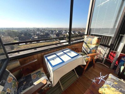 Reserviert! Sonnige Wohnperle mit Süd-Loggia – Charmante ETW mit separatem Schlafzimmer in Wendtorf