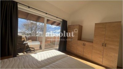Wie neu! Renovierte und sonnige Fewo mit Bergblick! 2,5 SZ, Sauna, großer Balkon &amp; Doppelgarage