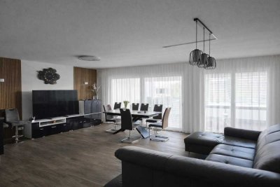 Moderne 3-Zimmer-Wohnung mit Balkon/Terrasse und Garten im 1. OG in Toplage