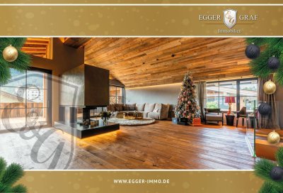 Luxus-Chalet mit Panorama, Spa &amp; Designinterieur