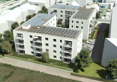 Neubau Erstbezug - moderne 4 Zimmer Wohnung mit Balkon