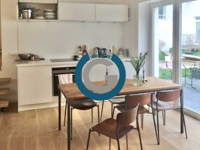 WOHNZIMMER MIT LOFT-CHARAKTER - GEMÜTLICHE  TERRASSE - URBANER LIFESTYLE IN BELIEBTER KIEZ-LAGE!