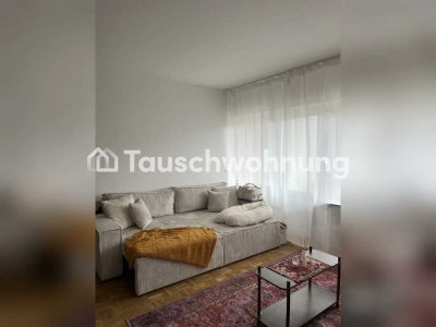 Tauschwohnung: Zenrtale große helle 1 Zimmer Wohnung