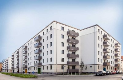 Mit weißen Wohnberechtigungsschein: 2-Raum-Wohnung mit Balkon/Aufzug im Neubau