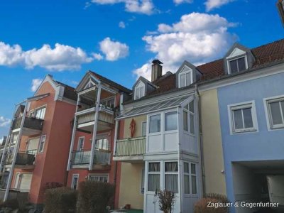 Haus im Haus - Einziehen - Wohlfühlen - Top 100 m²  Maisonette-Wohnung mit Balkon und Wintergartenec