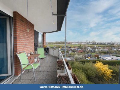 Uppenberg! Traumhafte Aussicht – mitten im Herzen der Stadt! 2- Zimmerwohnung mit TG- Stellplatz