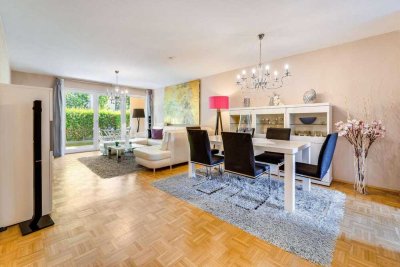 Erdgeschosswohnung mit 2 Terrassen und Garten