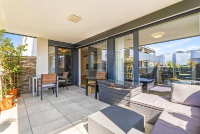 moderne 3-Zimmer-Wohnung in Feldkirch mit Terrasse, Bergblick &amp; 2 Stellplätzen