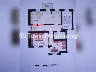 Tauschwohnung: Dresden Pieschen: Tausche 3,5 Zimmer Flat