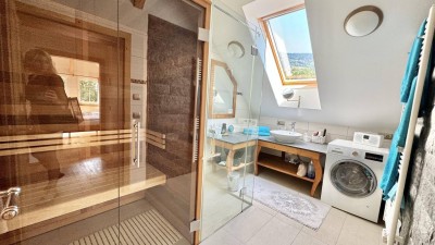 Bodensdorf am Ossiachersee: besondere 2-ZI-Dachgeschoss Wohnung mit Balkon, allgemein XL SPA &amp; Pool