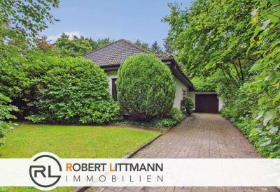 Zeitlose Wohnqualität mit Potenzial – Bungalow mit großem Gartenidyll in ruhiger Lage