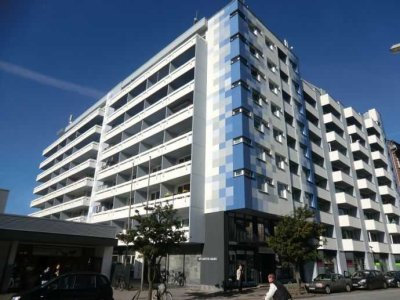 Tolle 1-Zimmer-Wohnung in Bremerhaven im Atlantic Haus mit Fahrstuhl, EBK und Balkon