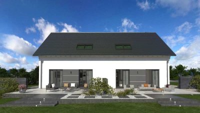 Zeitlos schönes Doppelhaus