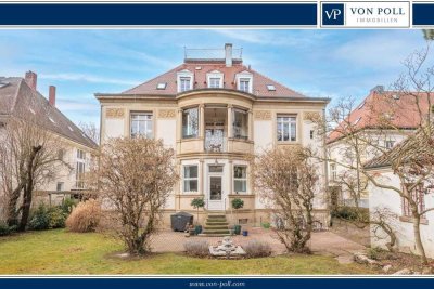 Rarität: Historische Stadtvilla mit Garten