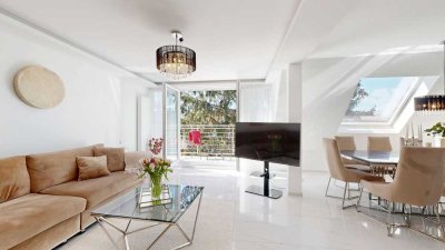 Exklusive Maisonette in Stuttgart Degerloch mit Balkon sowie bei Bedarf 2 Tiefgaragenplätze