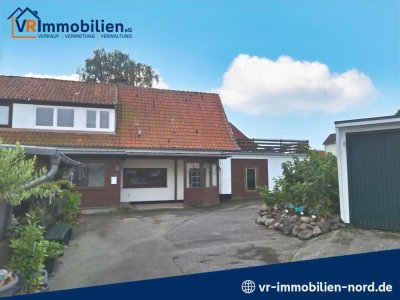 Doppelhaushälfte mit viel Potenzial am Stadtrand von Schleswig