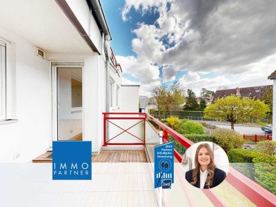 IMMOPARTNER - 2 ZIMMER. LOGGIA. REICHELSDORF.
