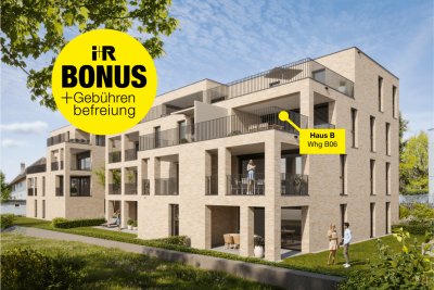 3-Zimmer-Terrassenwohnung in Stadtnähe | B06