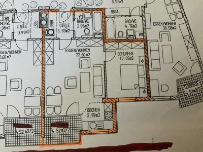 Geschmackvolle 2-Raum-Wohnung mit gehobener Innenausstattung in Kempten (Allgäu)