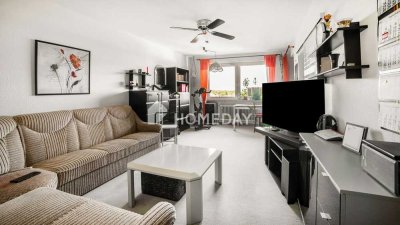 Helle Drei-Zimmer-Wohnung mit grandiosem Weitblick in gepflegter Wohnanlage