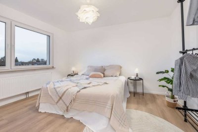 Frisch saniert & einzugsbereit | energetisch sanierte 2-Zimmer-Wohnung mit Balkon & TG