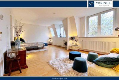 Sonnendurchflutete 3 Zi. DG-Wohnung inkl. Speicher mit viel Potenzial